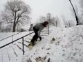 Surfer sur une rampe d'escalier : fail