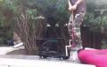Fail en pogostick