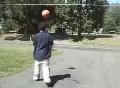 Ballon de basket explosif