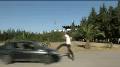 Sauter par dessus une voiture fail