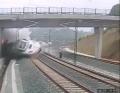 Accident de train en Espagne