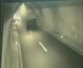 carambolage dans un tunnel