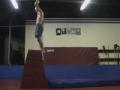 Backflip raté en gym