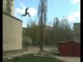 Chute de parkour