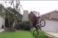 Sauter un muret en BMX