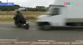 Accident de moto en live