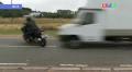 Accident de moto en live